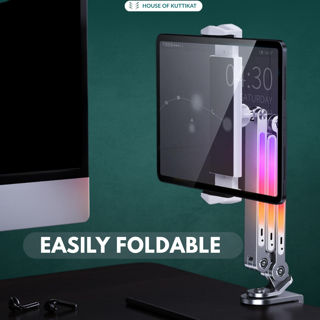 Kuttikat Metal Phone & Tablet Stand With Lights