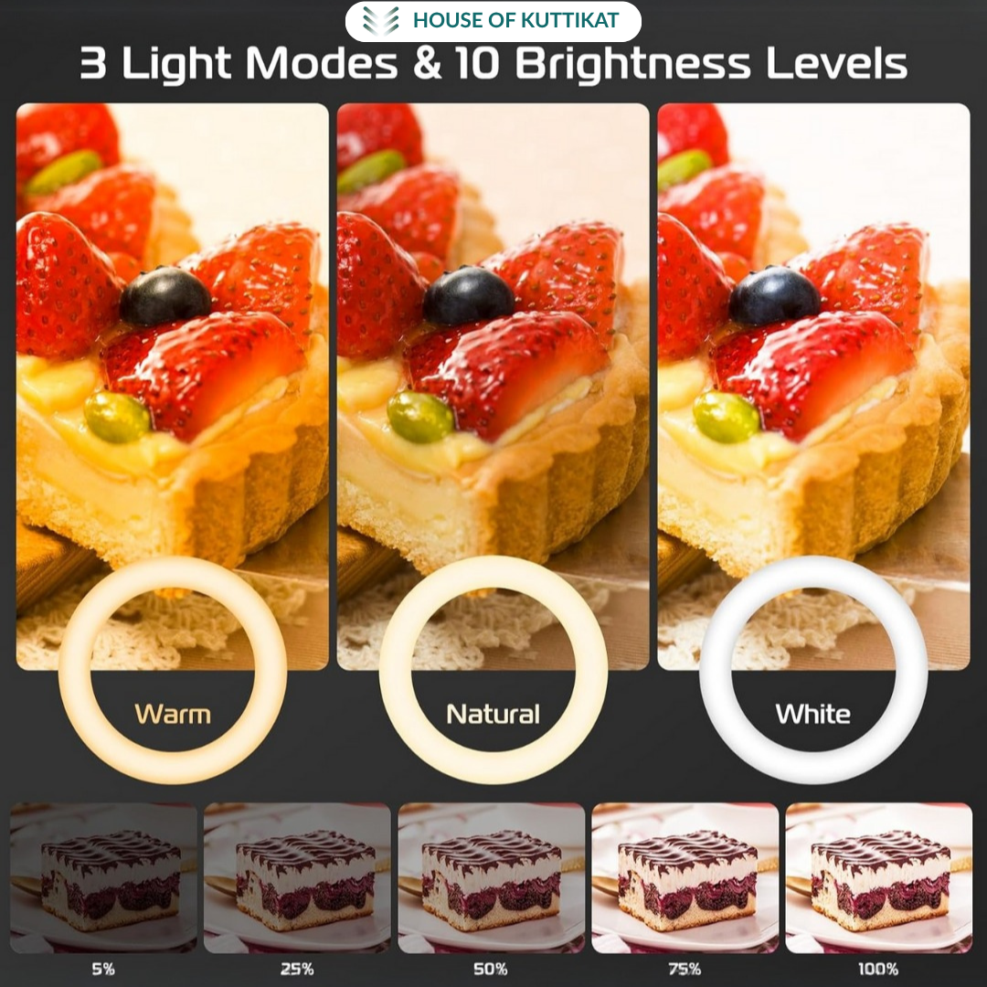 Desk Mobile Holder with Lights