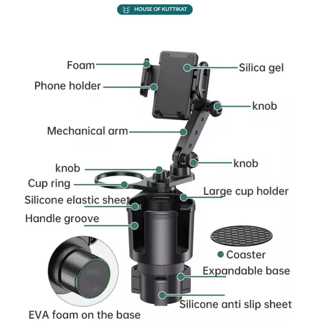 Kuttikat Cup and Mobile Holder
