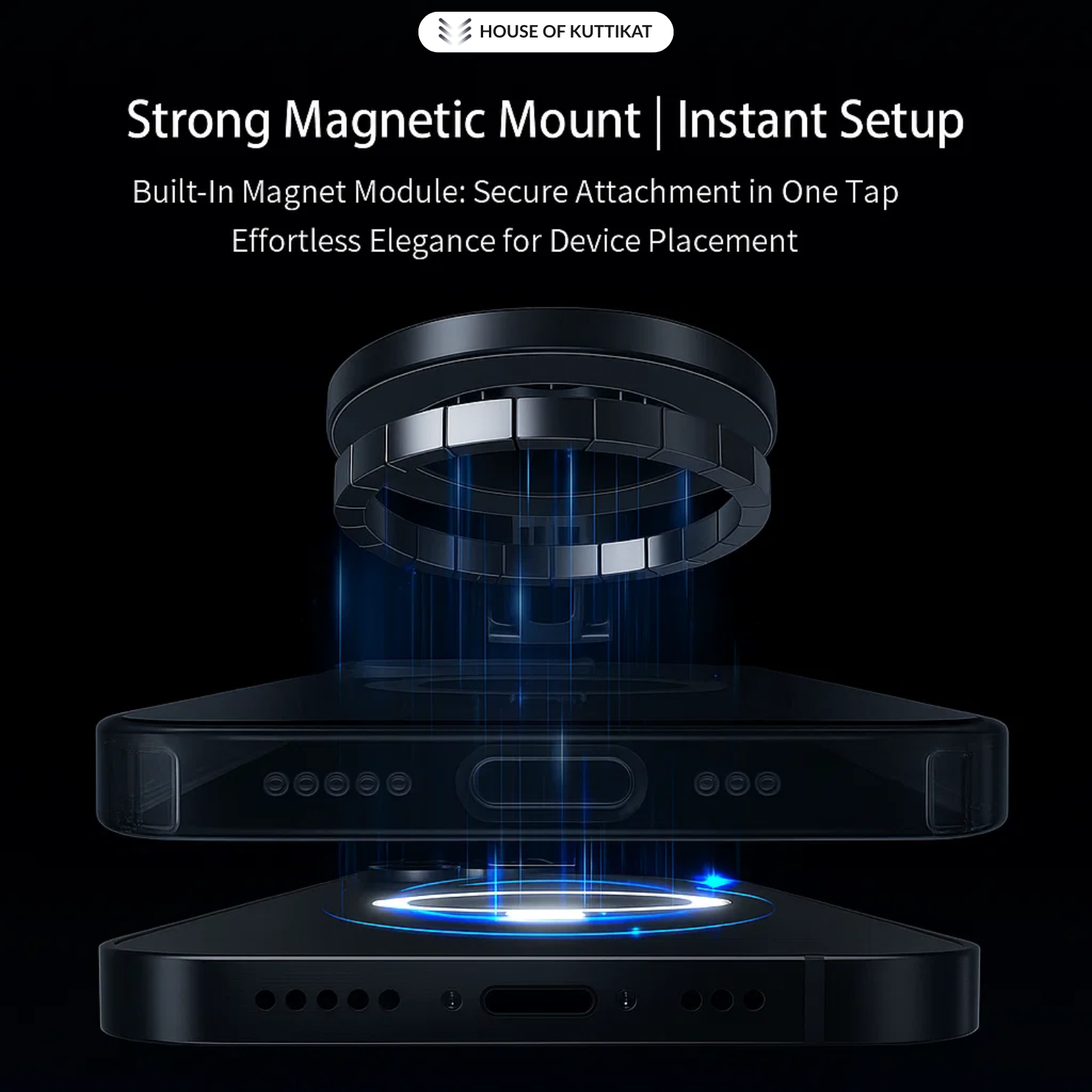 Kuttikat E06 magnetic mobile holder