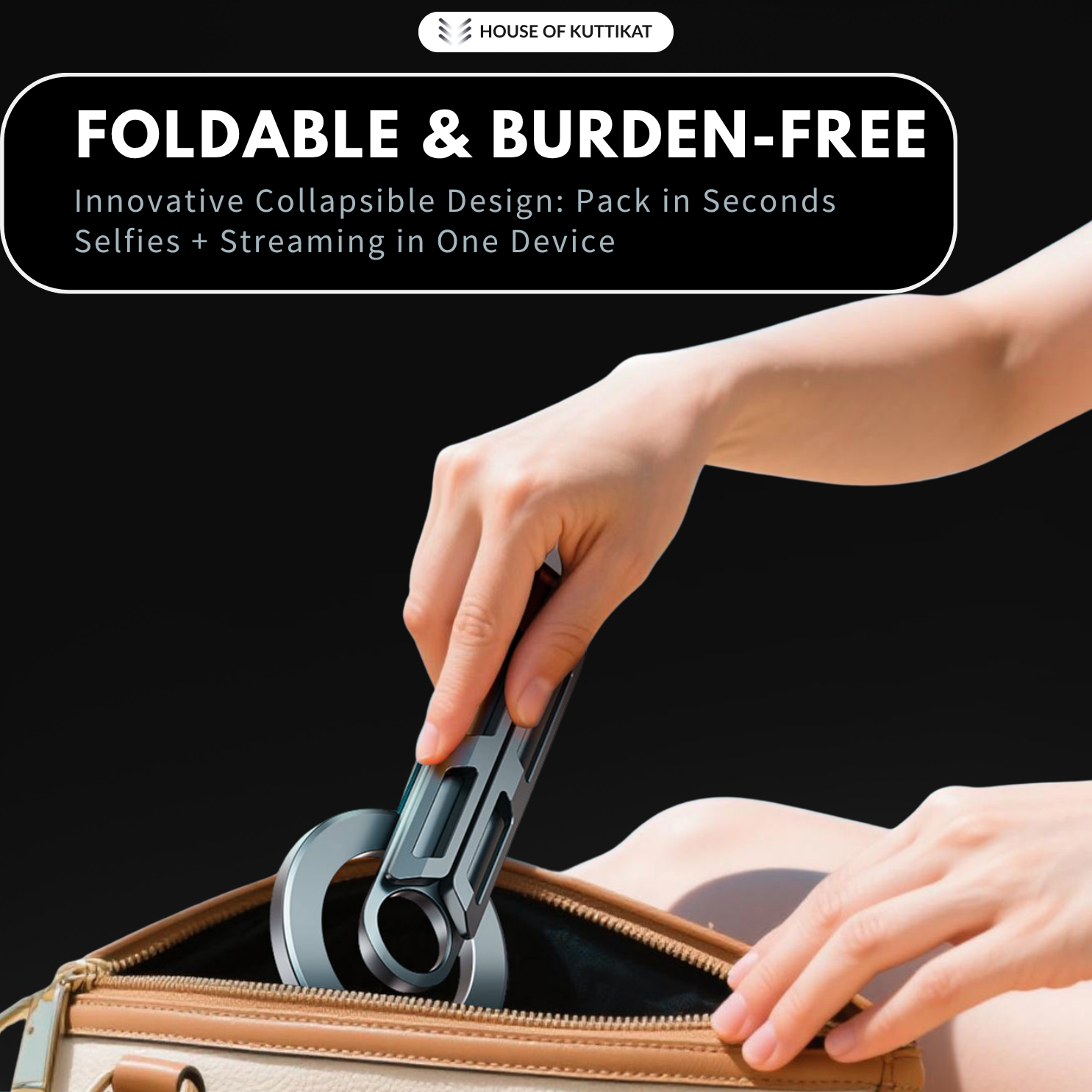 Kuttikat E06 magnetic mobile holder