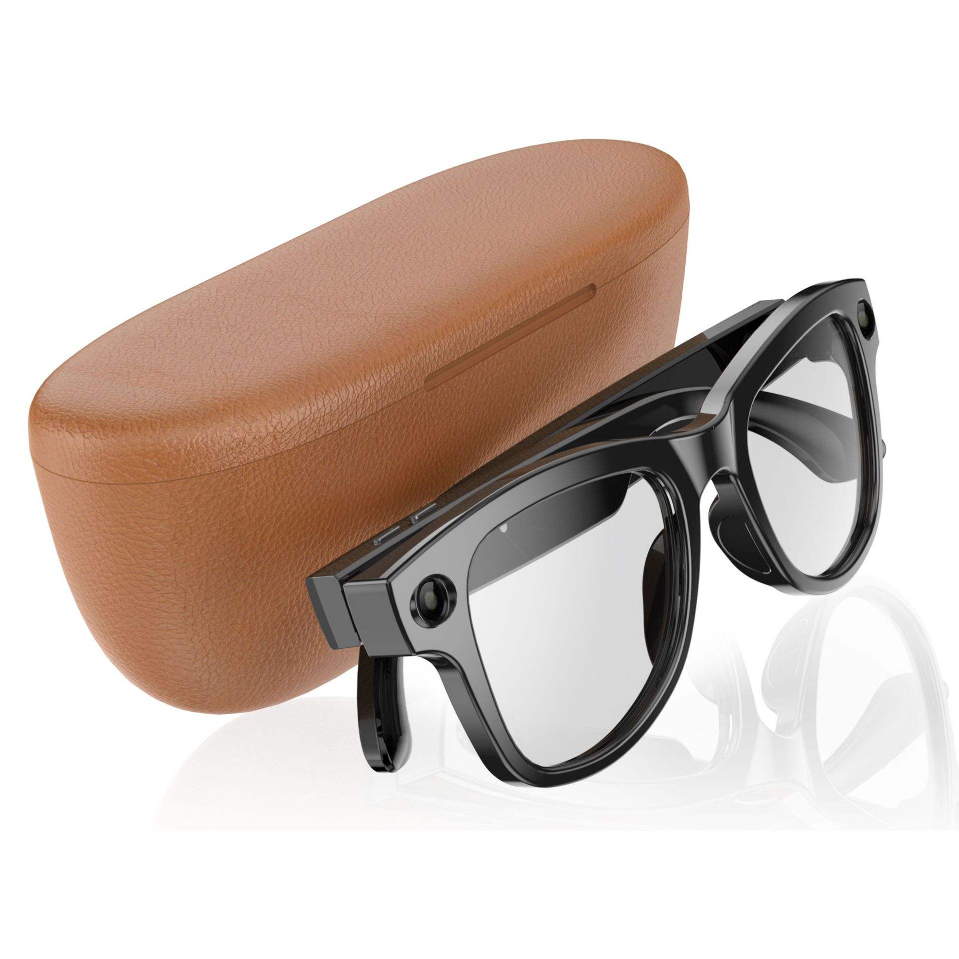 AI Smart Glasses M02 8MP HD Camera, AI Translation, GPT, Video, Music, Calls