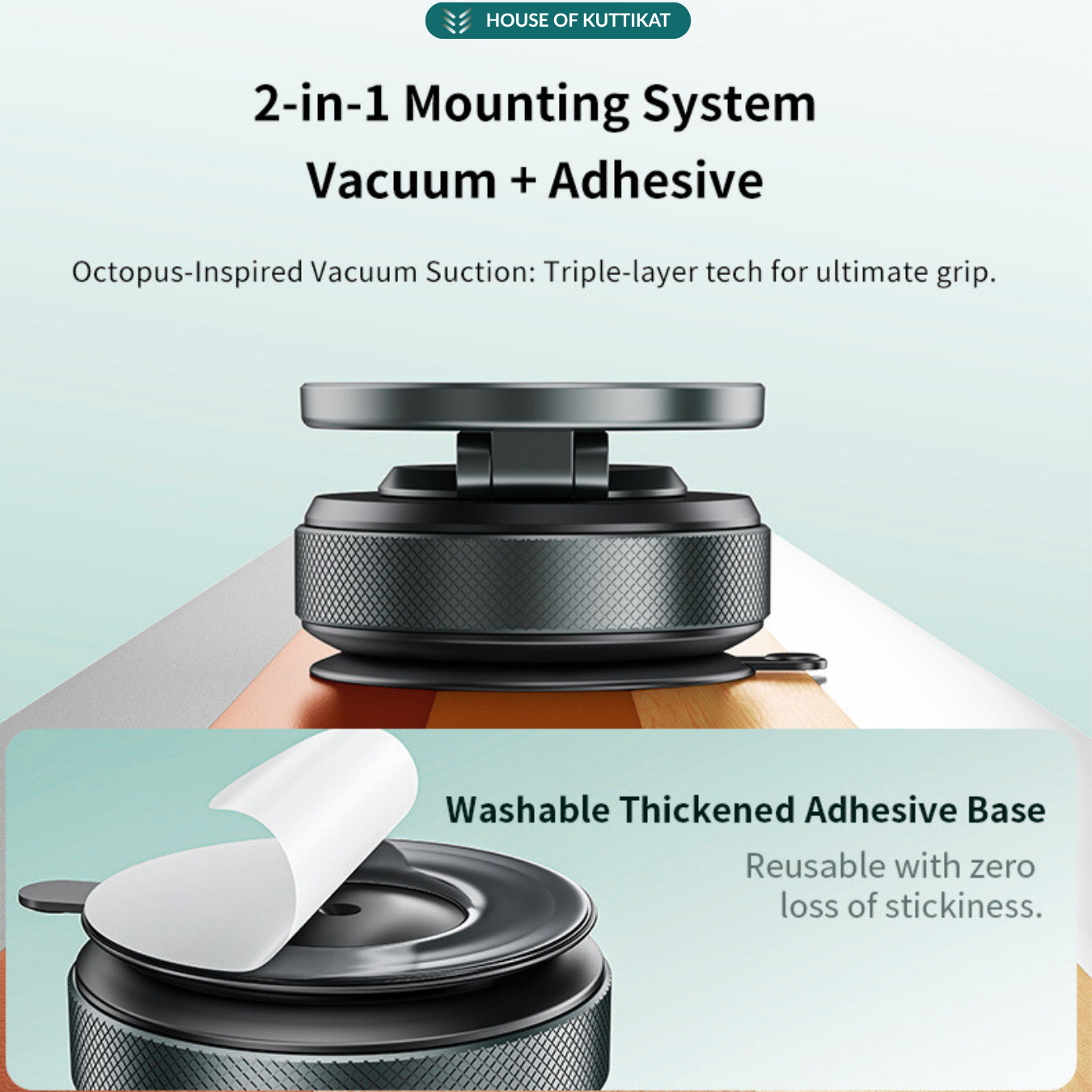 Kuttikat X69/K76 Magnetic Mobile Holder 2025 Model