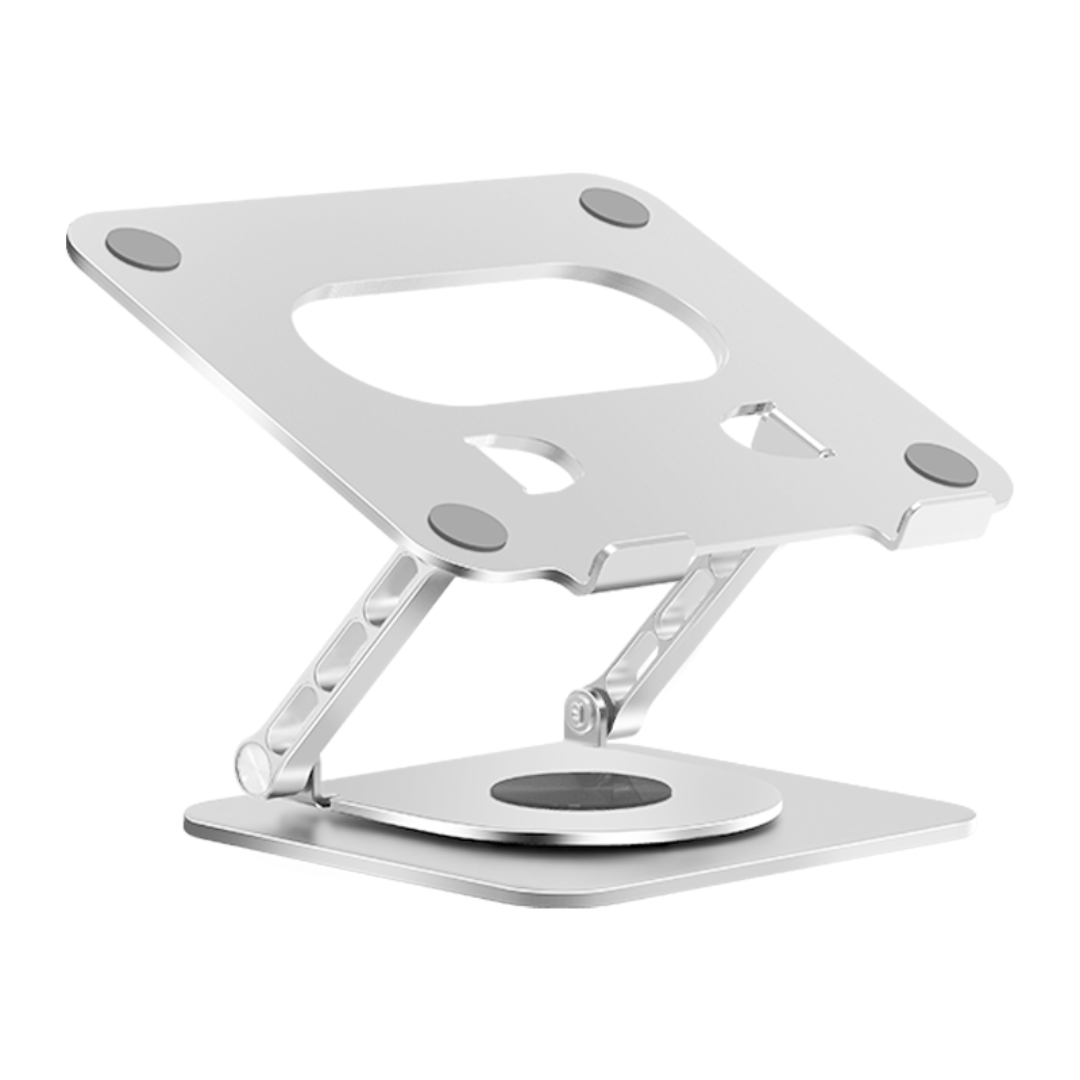 Kuttikat AirLite A6 Lightweight Aluminum Laptop Stand – Foldable Ergonomic Riser for Office & Travel (10–17.3 Inch)