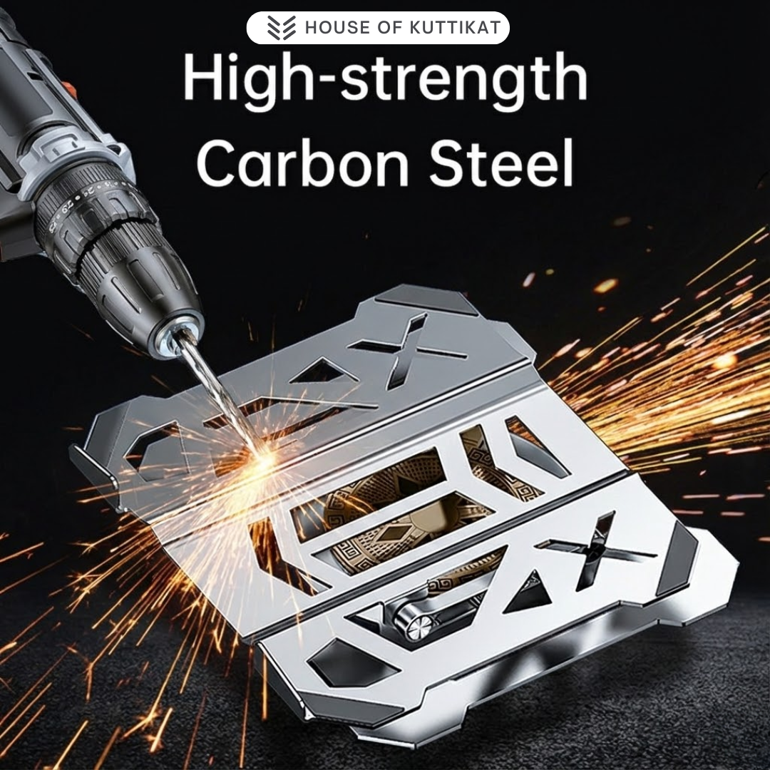 Kuttikat TitanCore G4 Heavy-Duty Gaming Laptop Stand – Adjustable Ergonomic Riser for Large Laptops (13–19 Inch)