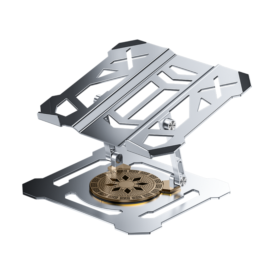 Kuttikat TitanCore G4 Heavy-Duty Gaming Laptop Stand – Adjustable Ergonomic Riser for Large Laptops (13–19 Inch)