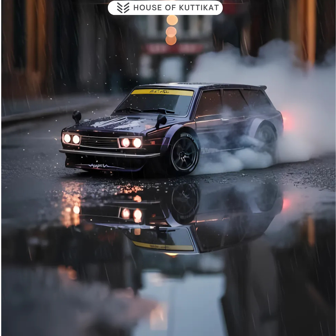 RC Datsun Vintage Model