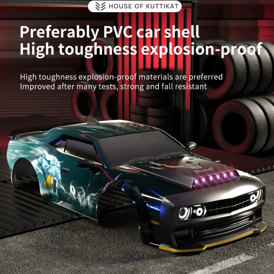 1/16 RC Beast Car – 40 km/h High-Speed - Road Racer