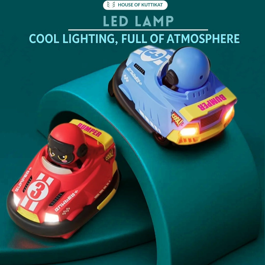 RC Bumper Cars โ 2-Player Battle & Crash Game Toy | 2 Sets of Cars