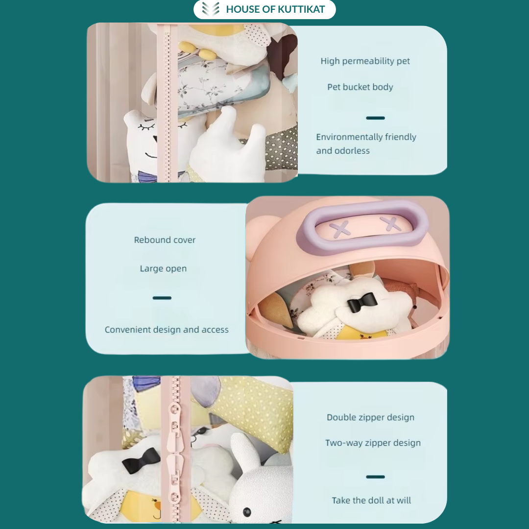 Spaceman Doll Storage Tower