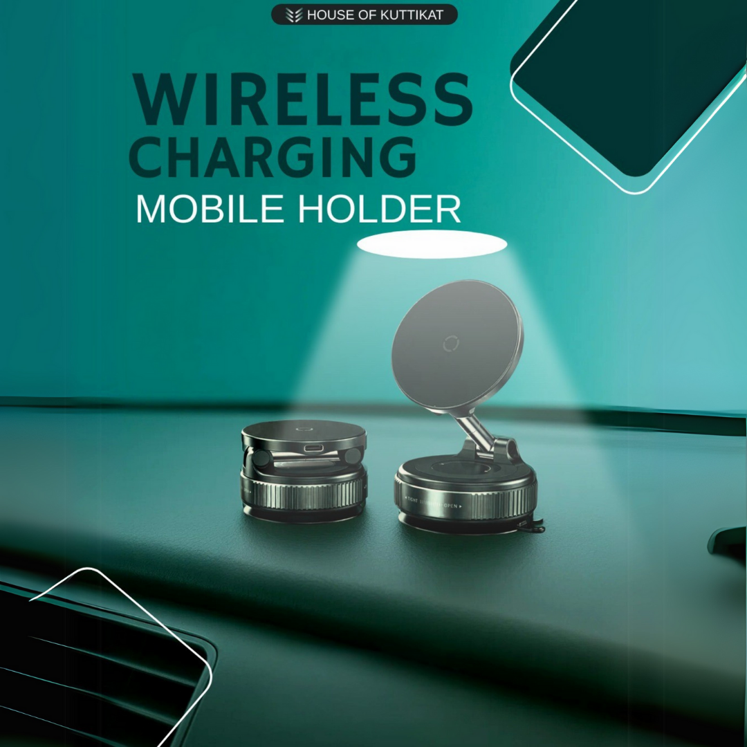 Kuttikat Wireless Charging SwiftMag Mobile Holder