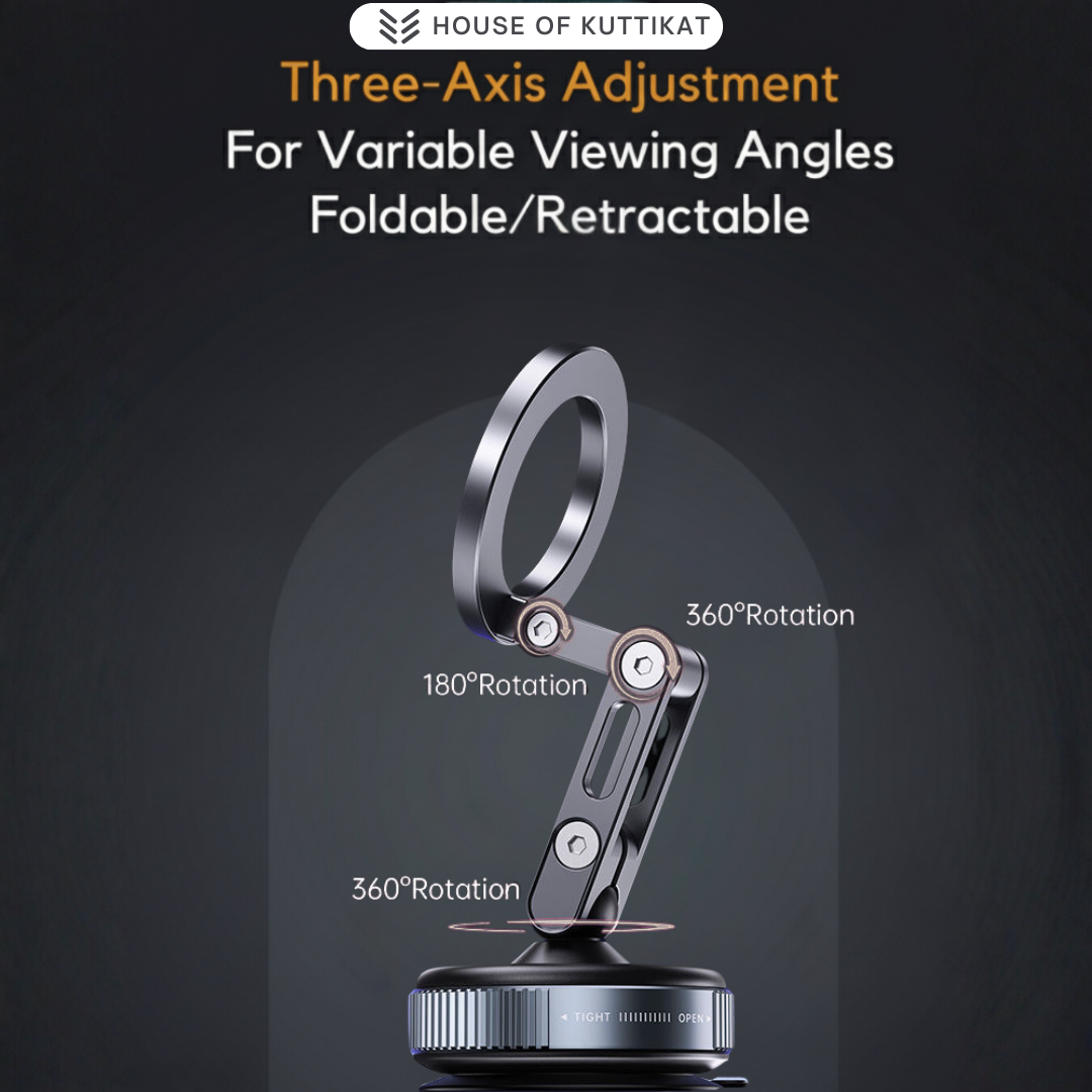 Kuttikat K60 Magnetic Mobile Holder - Latest Model 2026