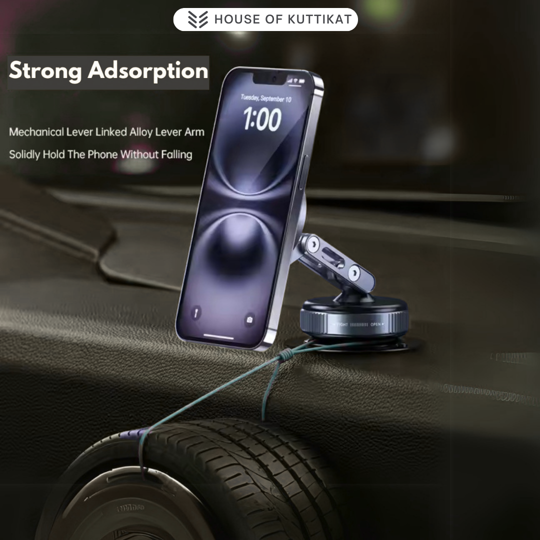 Kuttikat K60 Magnetic Mobile Holder - Latest Model 2026