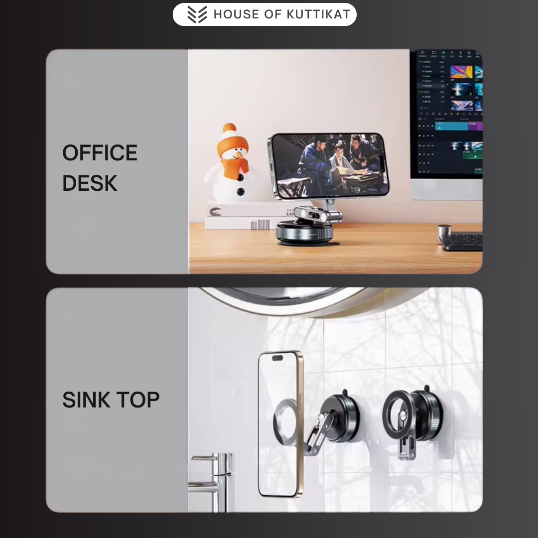 Kuttikat K60 Magnetic Mobile Holder - Latest Model 2026