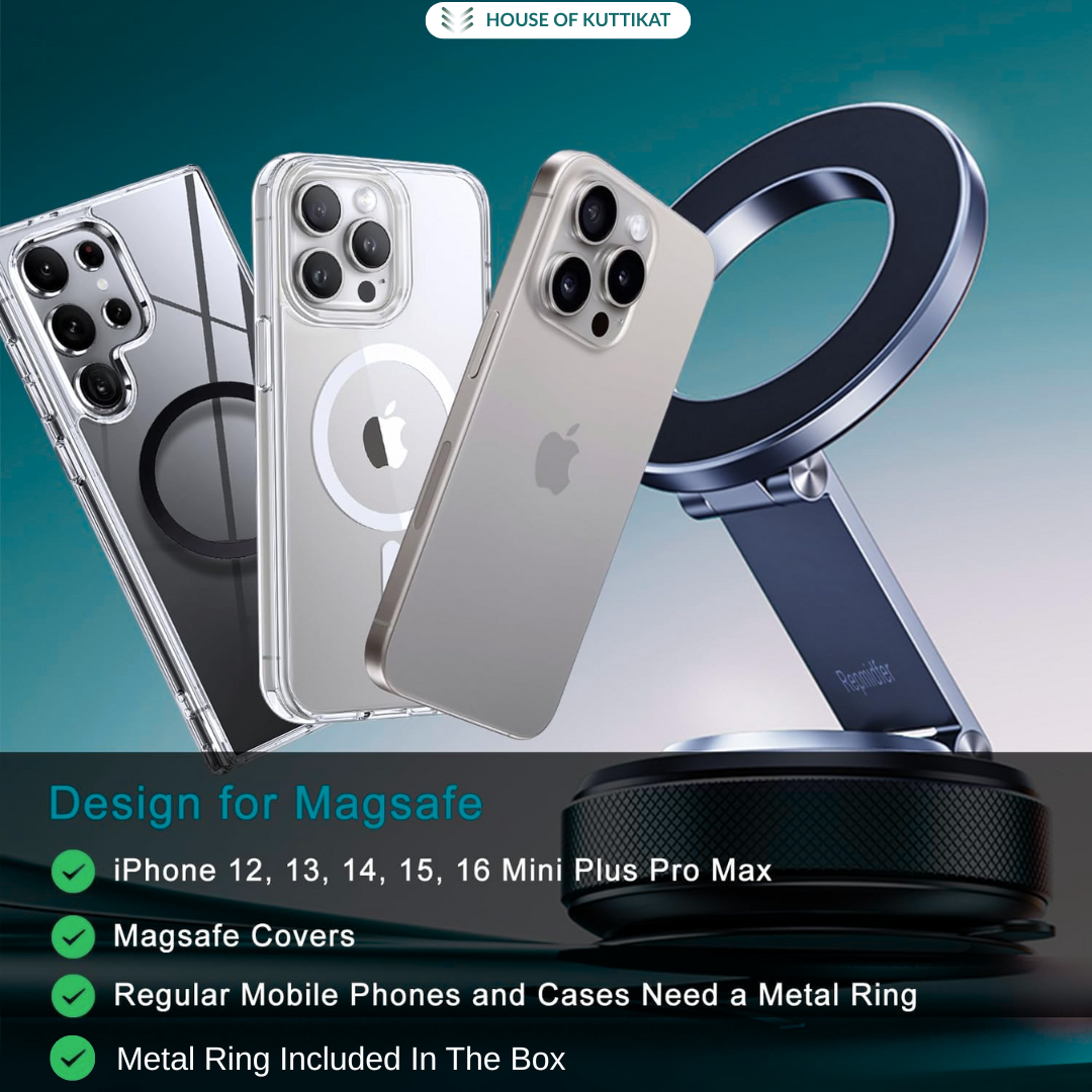 Kuttikat X69/K76 Magnetic Mobile Holder 2025 Model