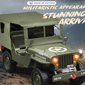 RC Military Jeep 1/10 - Crawler
