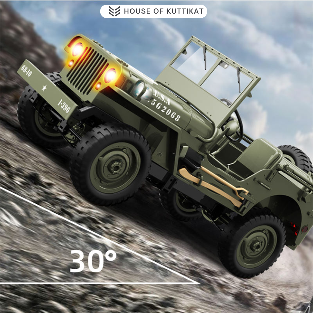 RC Military Jeep 1/10 - Crawler
