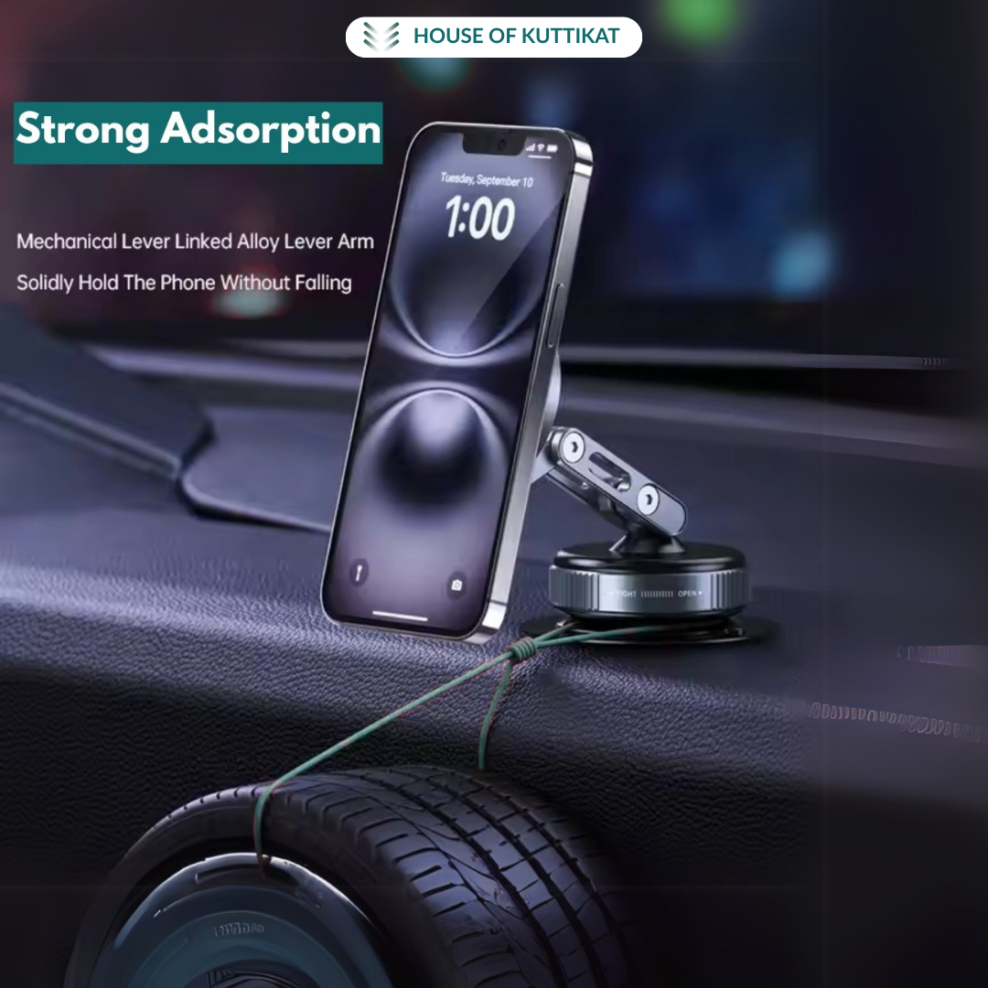 Kuttikat  K60 Magnetic Mobile Holder - Latest Model 2025