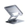 Kuttikat DockFlat H2 Laptop Stand with Horizontal USB Hub & Docking Station – Adjustable Ergonomic Riser for Office & Home (10–17.3 Inch)
