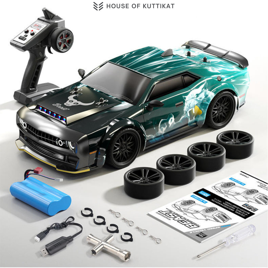 1:16 RC Beast Car – 40 km/h High-Speed - Road Racer