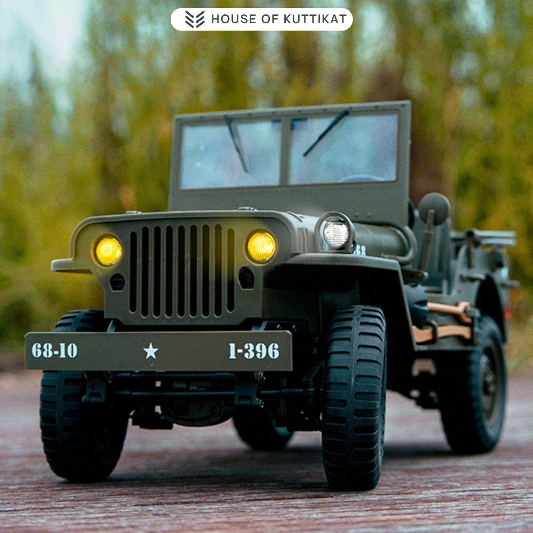 RC Military Jeep 1/10 - Crawler